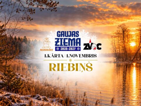 GAUJAS ZIEMA 2026-2027 1. kārta Riebiņš